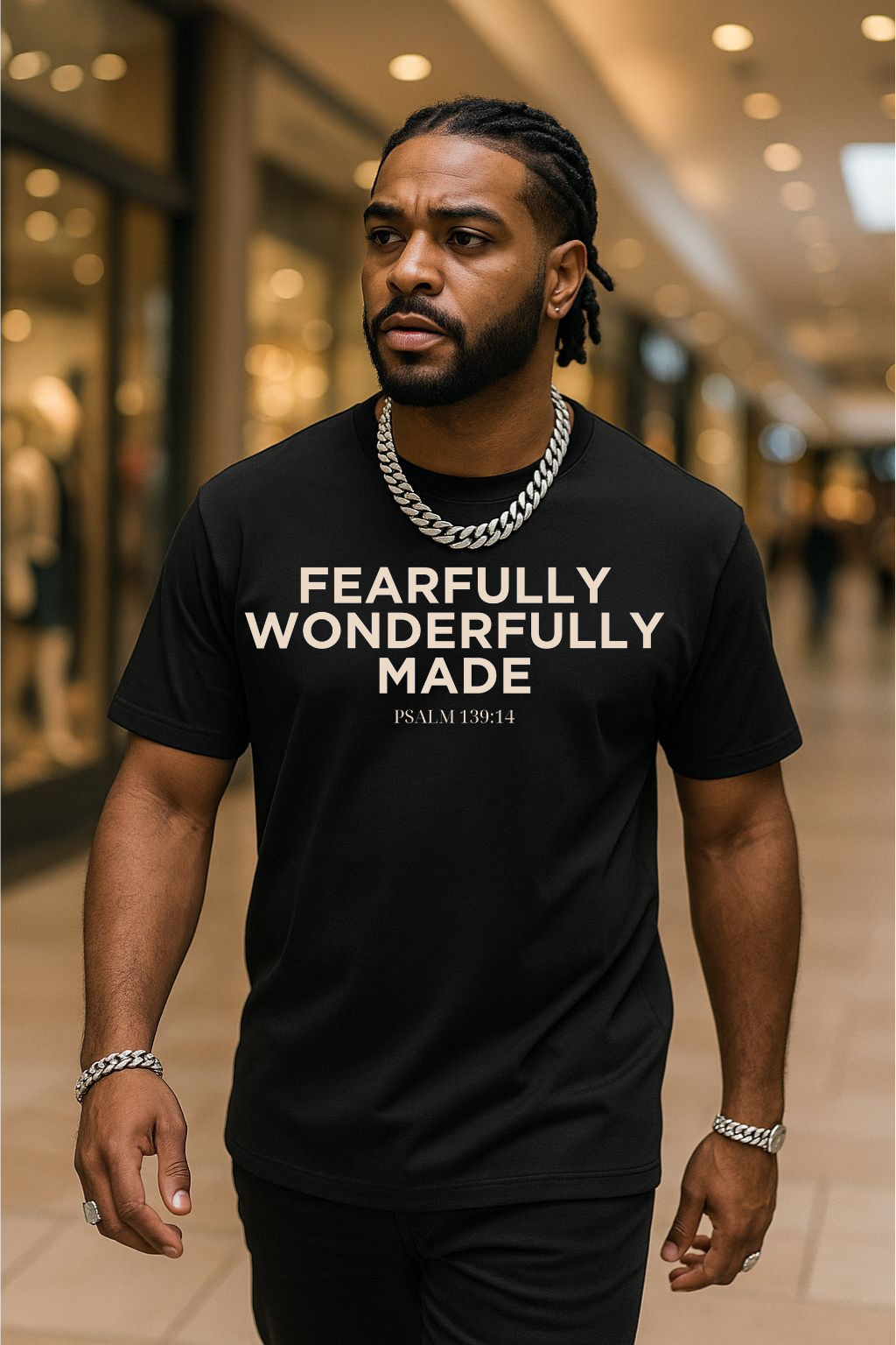 Fearfully Wonderfully Made Psalm 139:14 Unisex T-Shirt