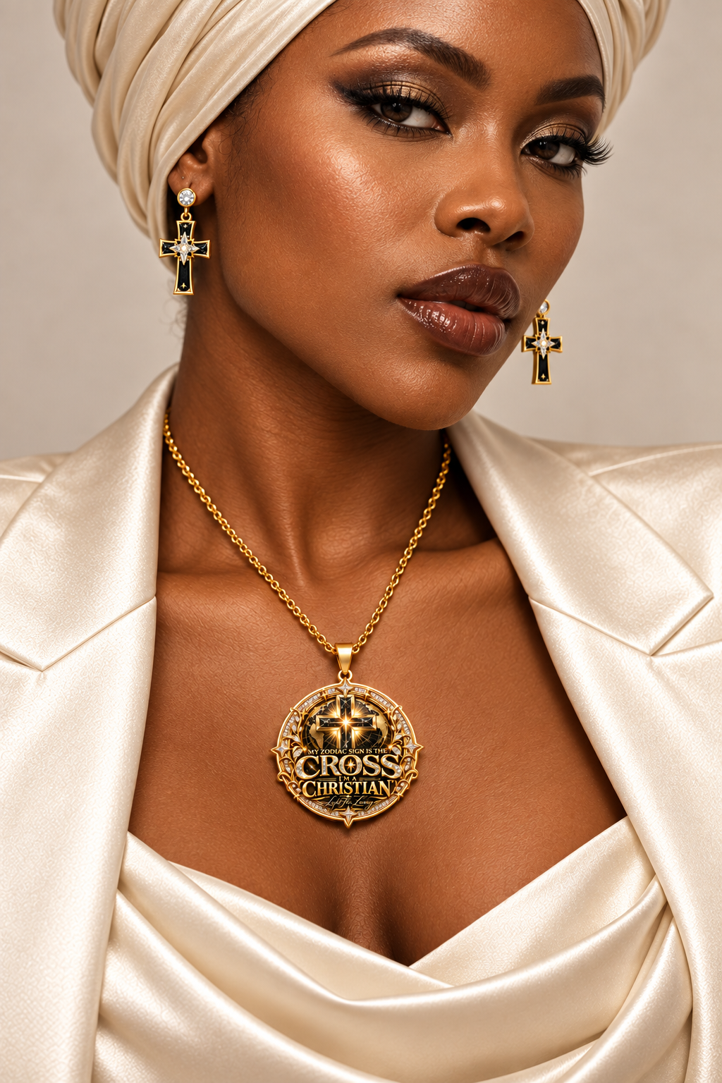 My Zodiac Sign Is the Cross™ Christian Necklace for Women