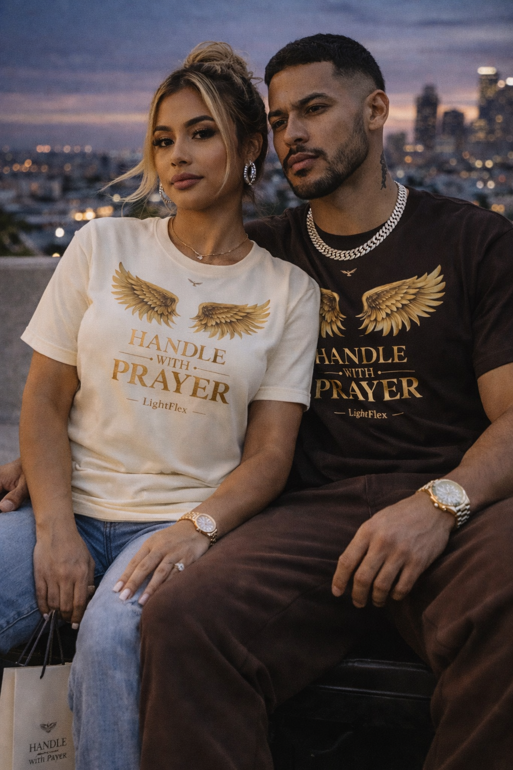 “The Covering” Tee — Handle With Prayer