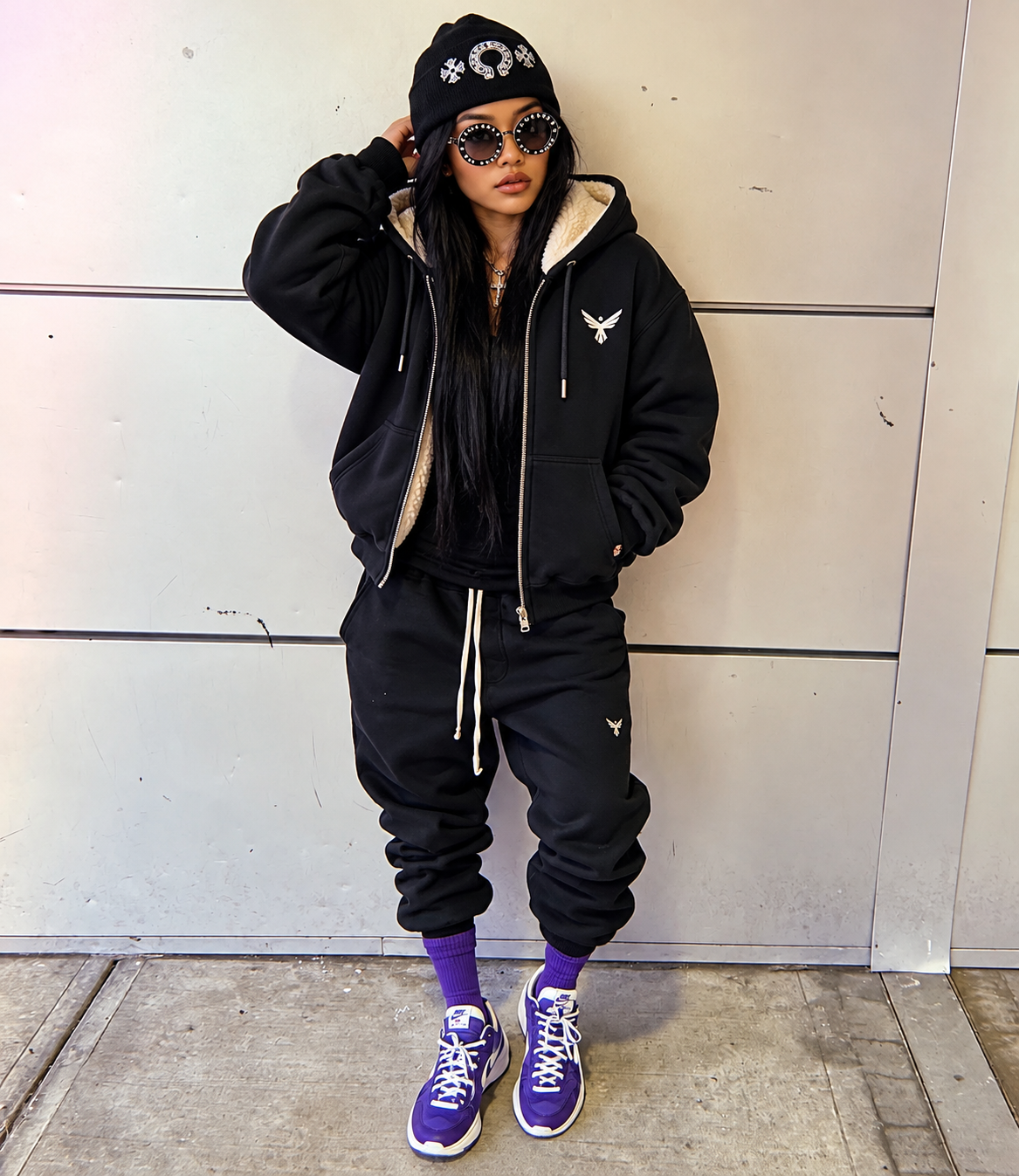 HOLY IN A FALLEN WORLD™ | Luxury Heavyweight Fleece Hoodie