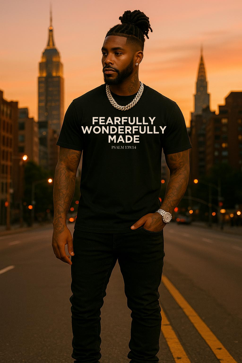 Fearfully Wonderfully Made Psalm 139:14 Unisex T-Shirt