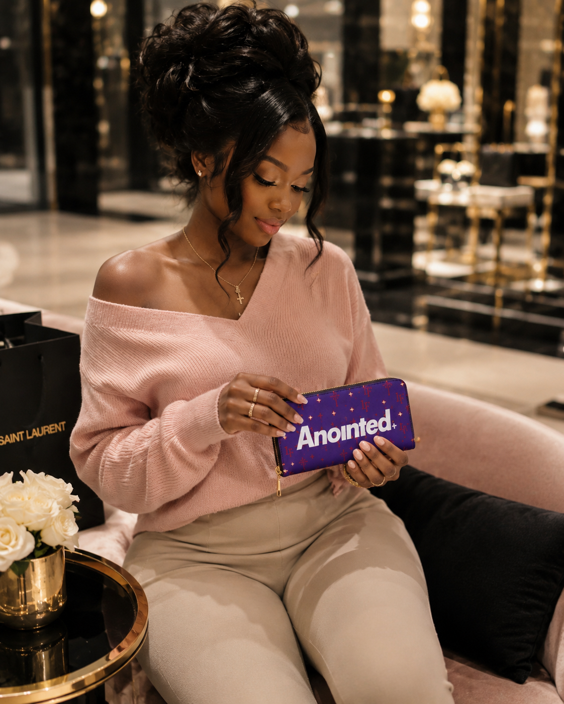 ANOINTED™  ZIPPY WALLET