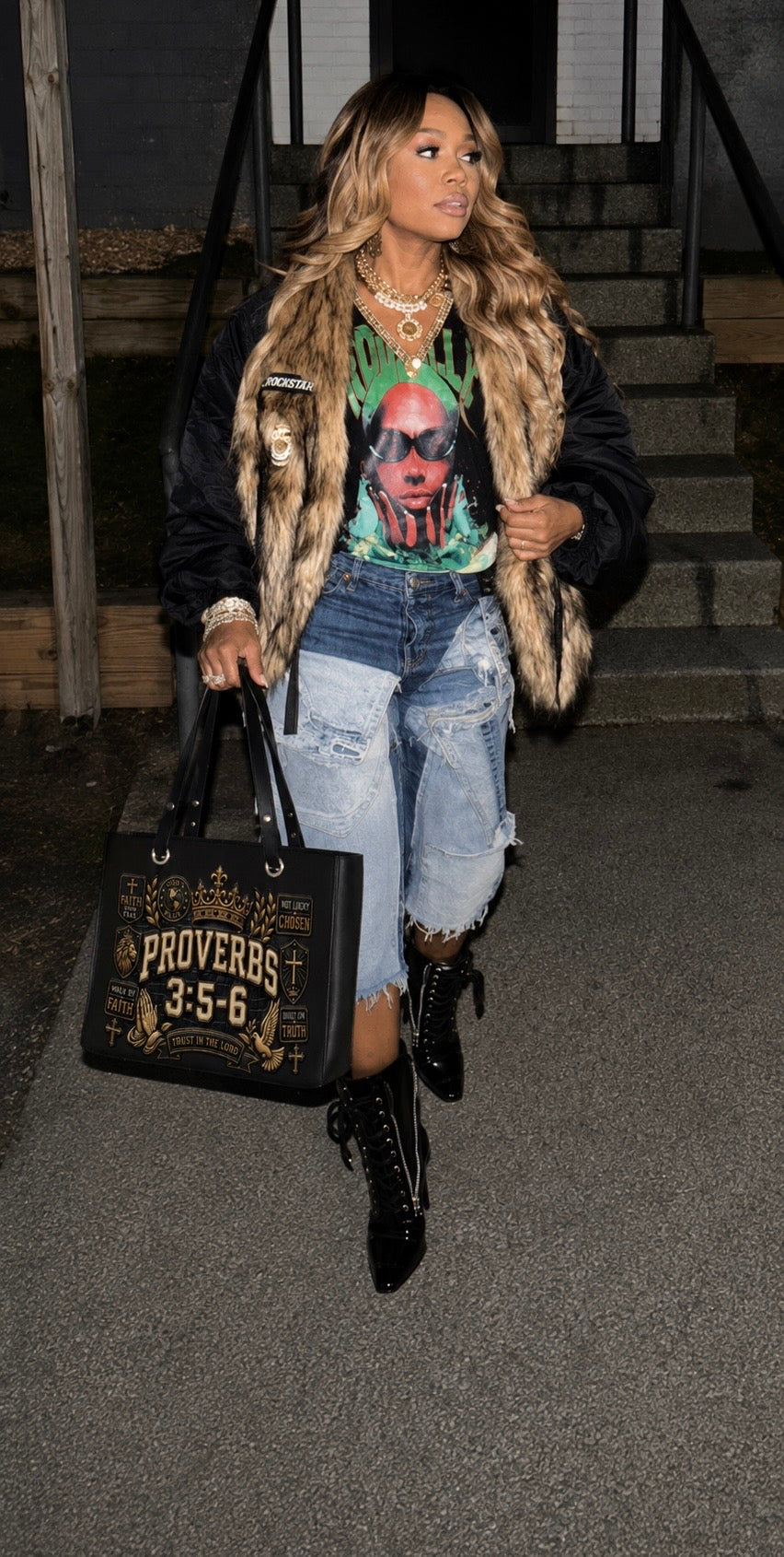 LightFlex Luxury Trust & Grace Designer Handbag — Limited Edition