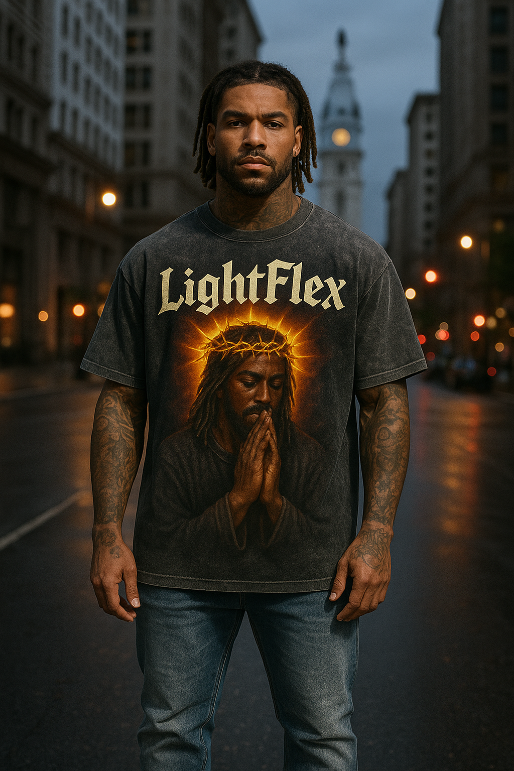 Premium LightFlex Crown of Glory Streetwear Tee