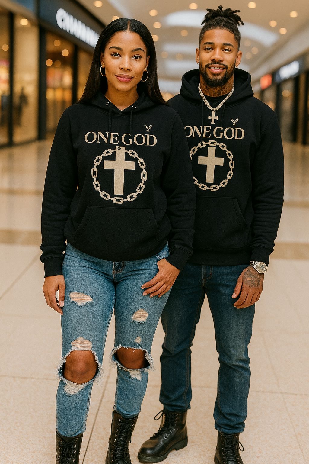 One God Unisex Hoodie